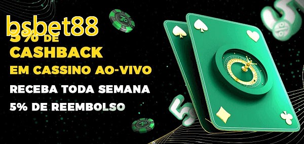 Promoções do cassino ao Vivo bsbet88